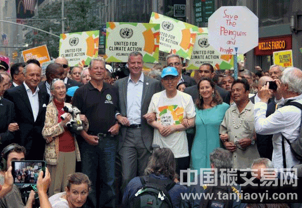 聯合國氣候變化峰會前夕 多地舉行大游行